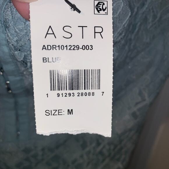 ASTR The Label Women's Corset Lace Sheath Dress Size M Blue NEW Going Out Party - Picture 10 of 12